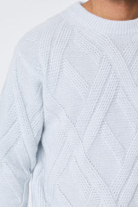 THE BELGRADO KNITTED CREWNECK SWEATER - Vibes Fashion