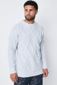 THE BELGRADO KNITTED CREWNECK SWEATER - Vibes Fashion
