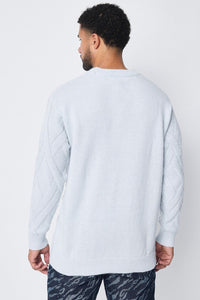 THE BELGRADO KNITTED CREWNECK SWEATER - Vibes Fashion