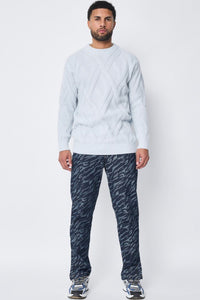 THE BELGRADO KNITTED CREWNECK SWEATER - Vibes Fashion