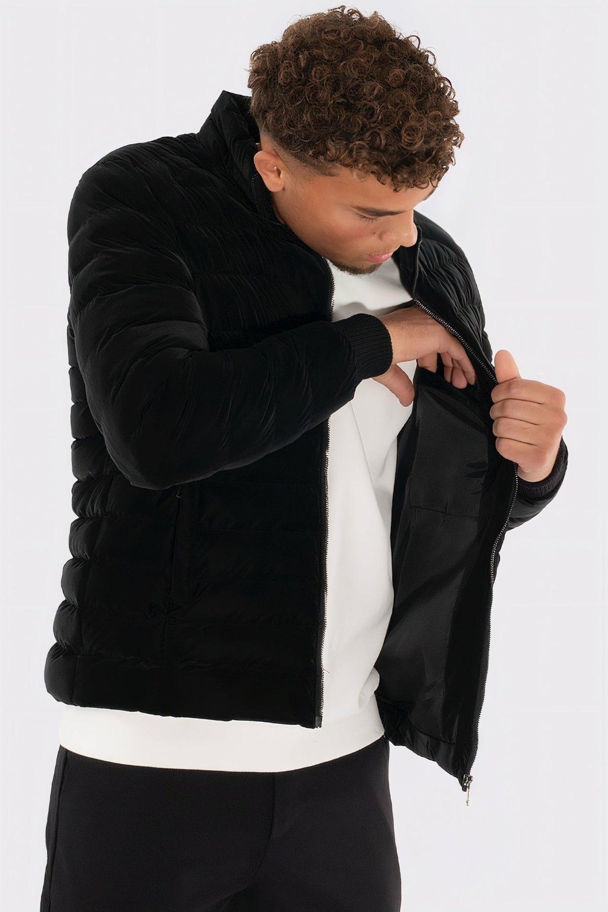 THE BERGAMO SATIN JACKET - Vibes Fashion