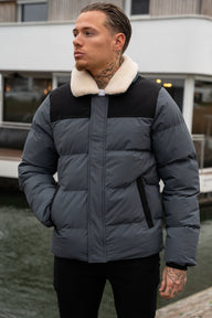 THE BETIS FUR PUFFER JACKET - Vibes Fashion