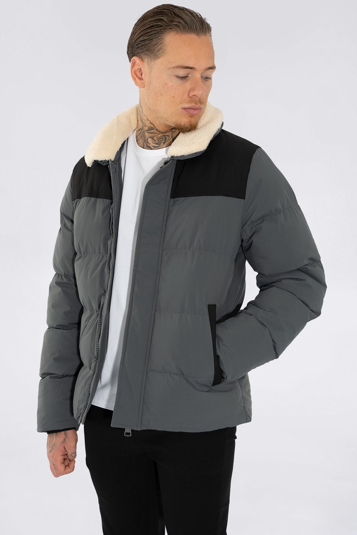 THE BETIS FUR PUFFER JACKET - Vibes Fashion
