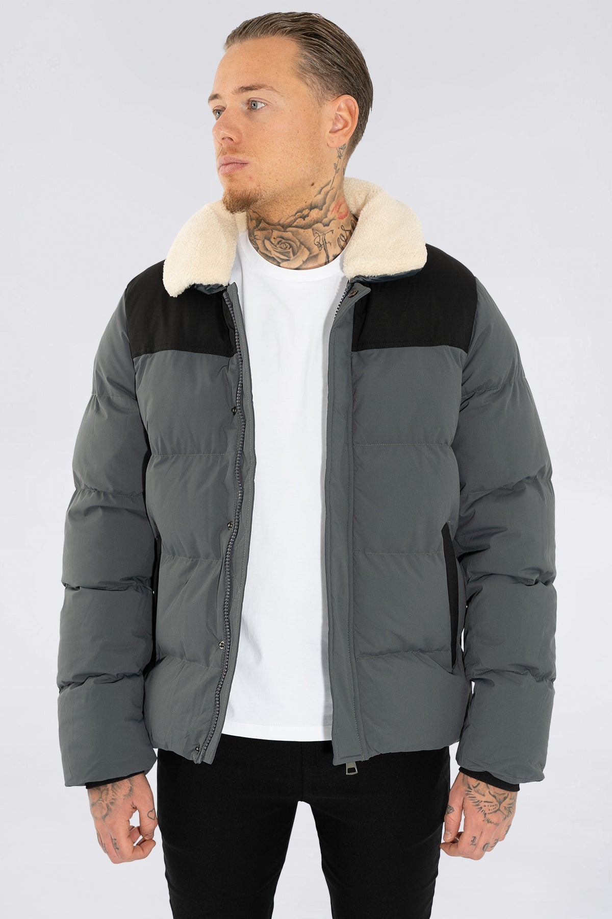THE BETIS FUR PUFFER JACKET - Vibes Fashion