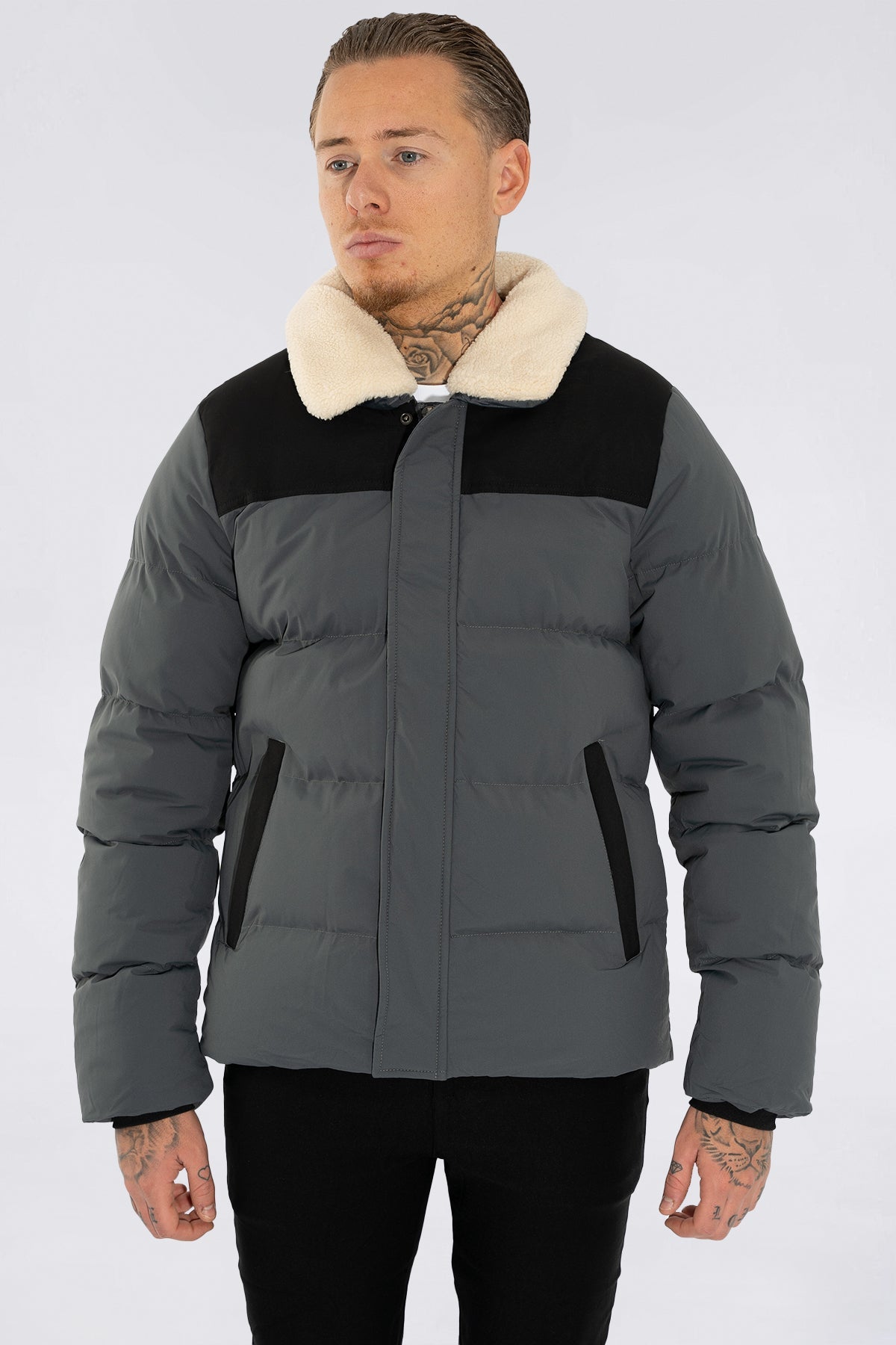THE BETIS FUR PUFFER JACKET - Vibes Fashion