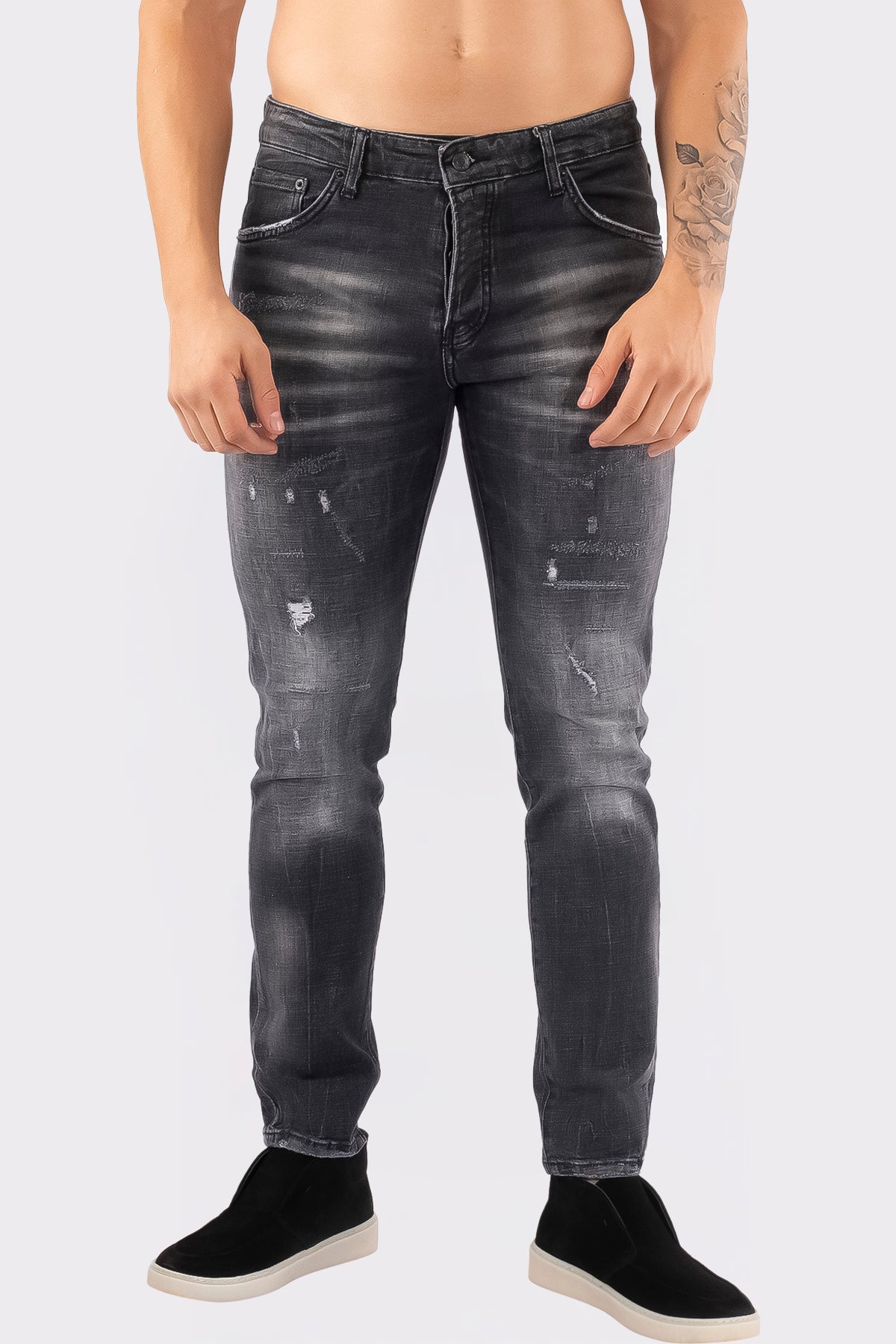 THE BY ICON2 SLIMFIT STRETCH JEANS - Vibes Fashion