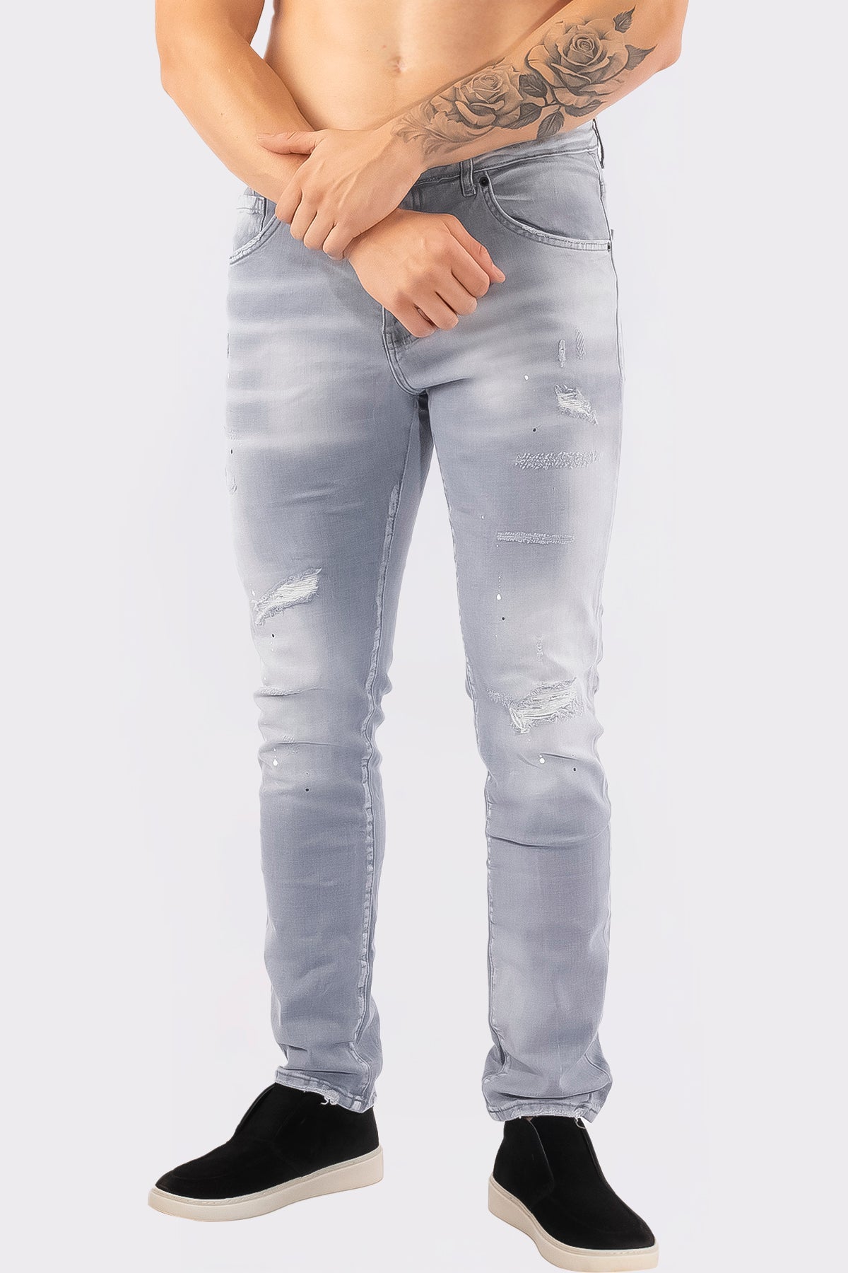 THE BY ICON2 SLIMFIT STRETCH JEANS - Vibes Fashion