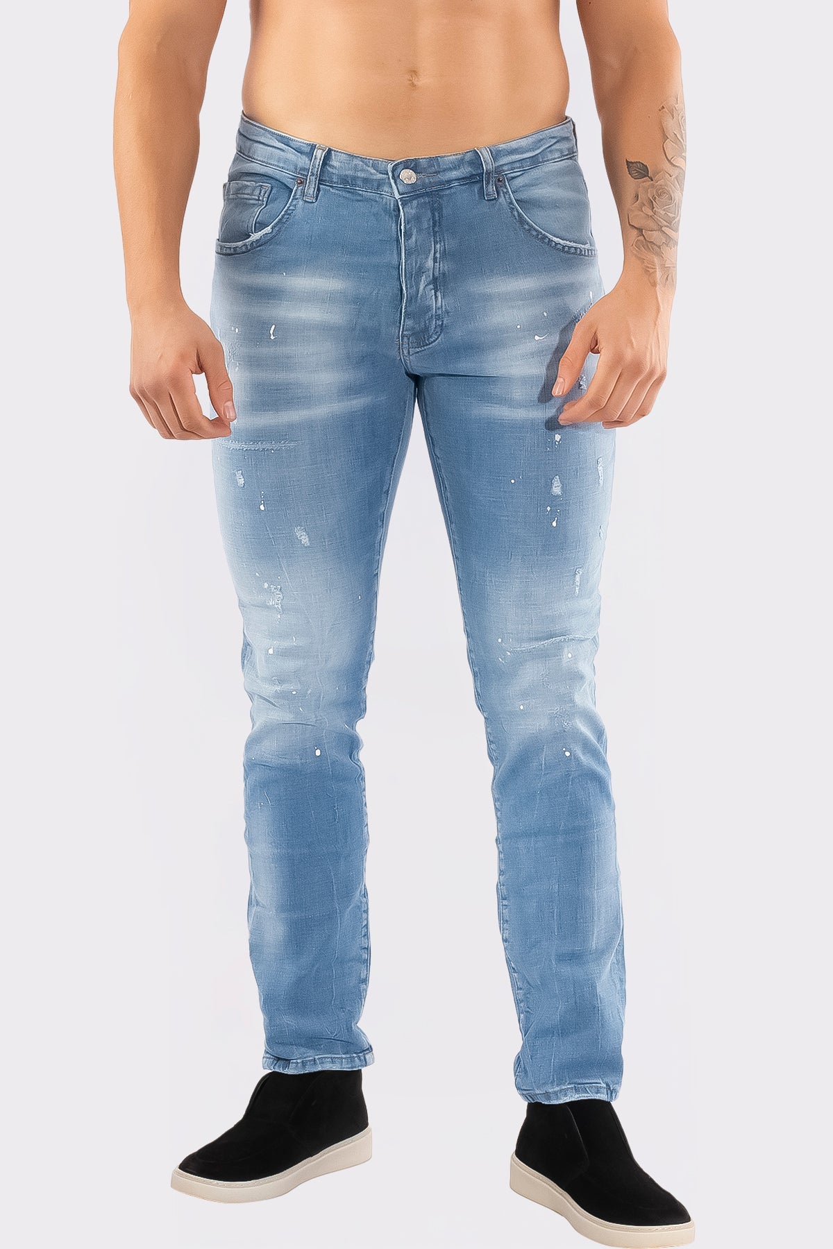 THE BY ICON2 SLIMFIT STRETCH JEANS - Vibes Fashion