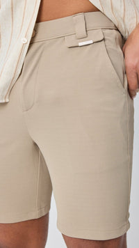 THE CASTRO |SHORT| STRETCH PANTALON - Vibes Fashion