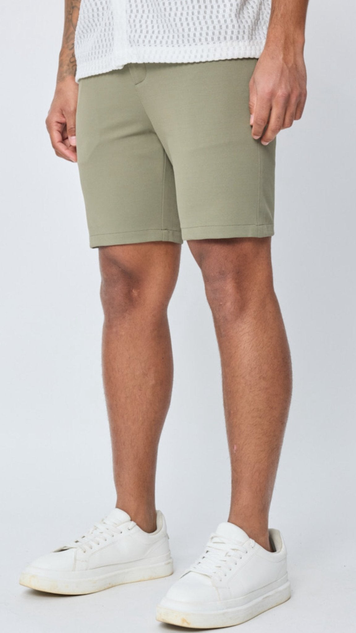 THE CASTRO |SHORT| STRETCH PANTALON - Vibes Fashion