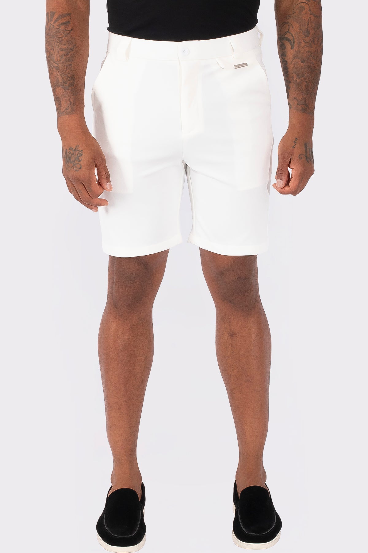 THE CASTRO |SHORT| STRETCH PANTALON - Vibes Fashion