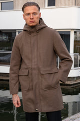 THE CHELSEA HOODED OVERCOAT - Vibes Fashion