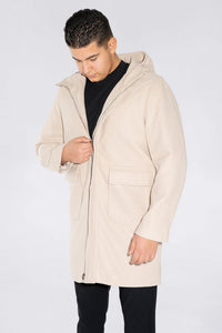 THE CHELSEA HOODED OVERCOAT - Vibes Fashion