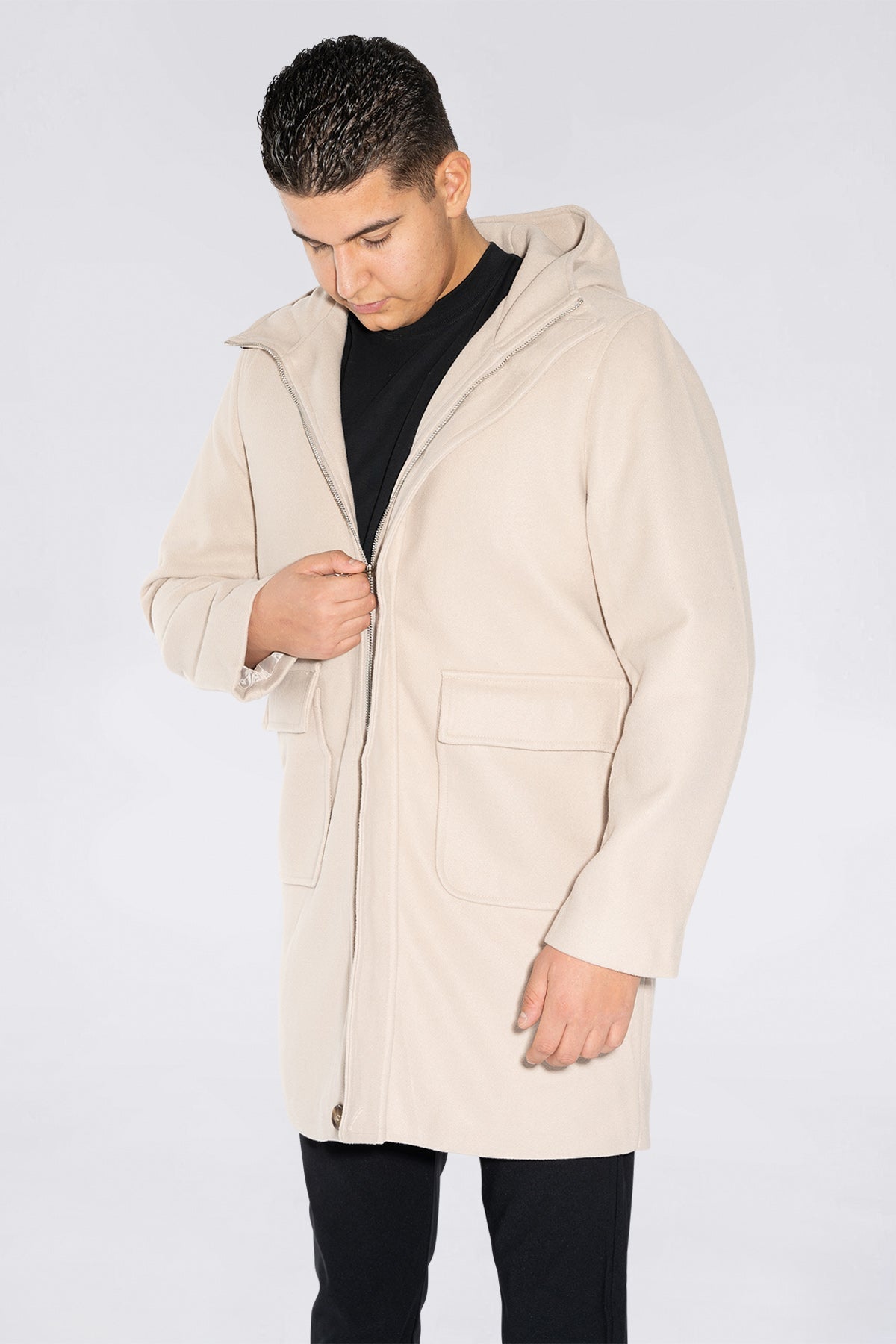 THE CHELSEA HOODED OVERCOAT - Vibes Fashion