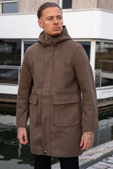 THE CHELSEA HOODED OVERCOAT - Vibes Fashion