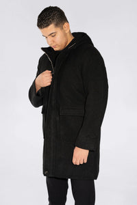 THE CHELSEA HOODED OVERCOAT - Vibes Fashion