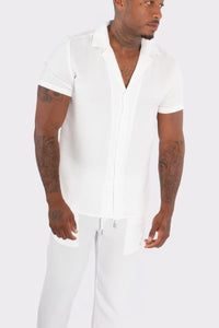 THE CHEVRAN LINNEN SUMMER COMBISET - Vibes Fashion