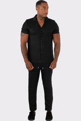 THE CHEVRAN LINNEN SUMMER COMBISET - Vibes Fashion