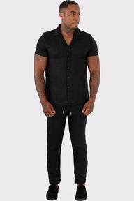 THE CHEVRAN LINNEN SUMMER COMBISET - Vibes Fashion