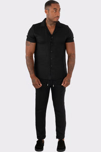 THE CHEVRAN LINNEN SUMMER COMBISET - Vibes Fashion