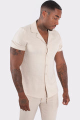 THE CHEVRAN LINNEN SUMMER COMBISET - Vibes Fashion
