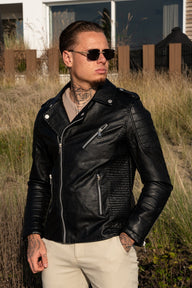THE DANTE LEATHER JACKET - Vibes Fashion
