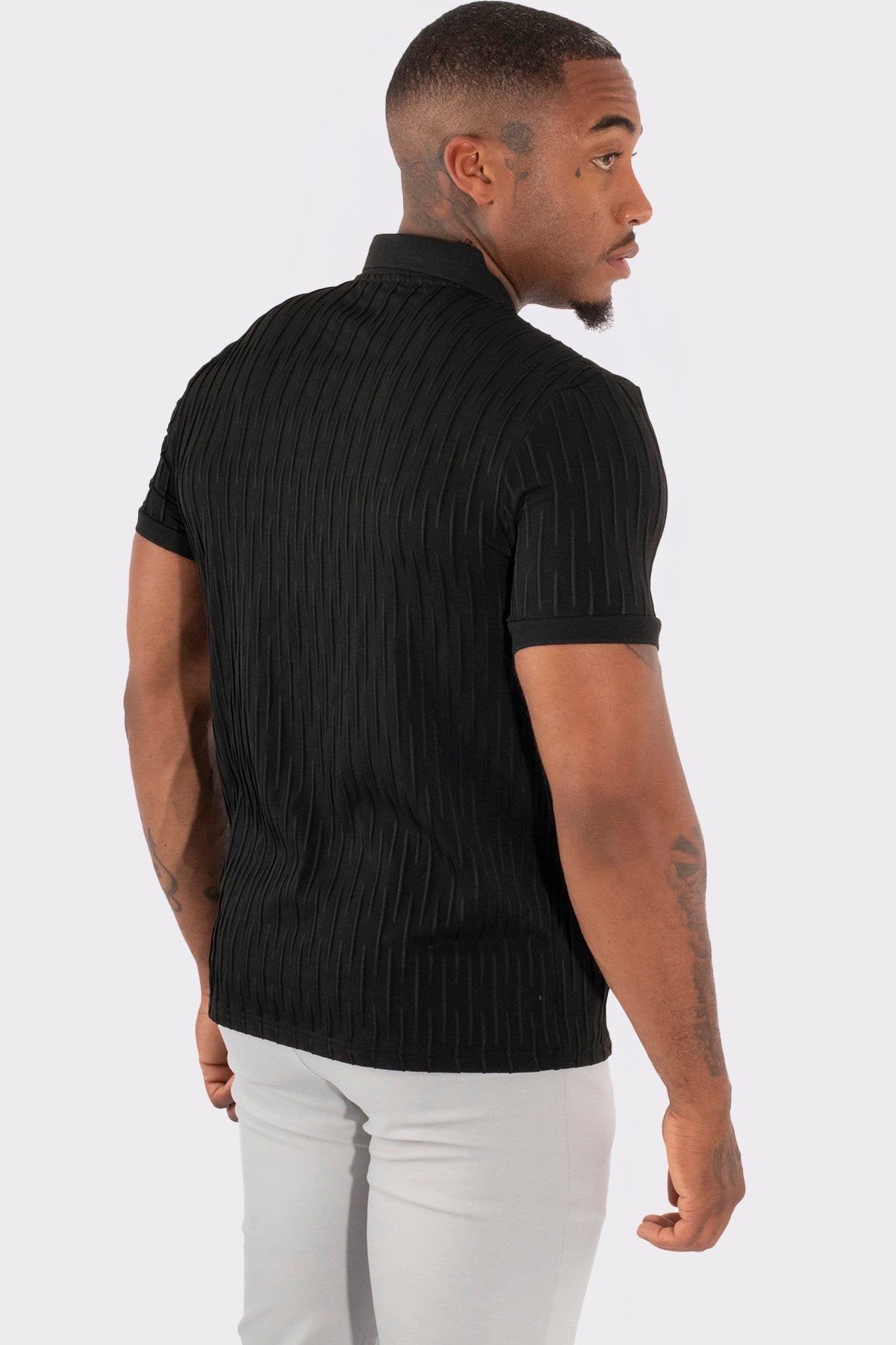THE DENVER V NECK POLO - Vibes Fashion