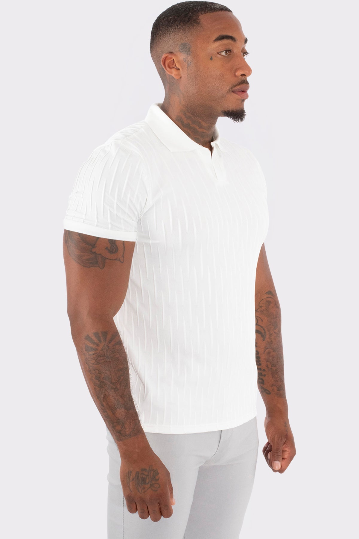 THE DENVER V NECK POLO - Vibes Fashion