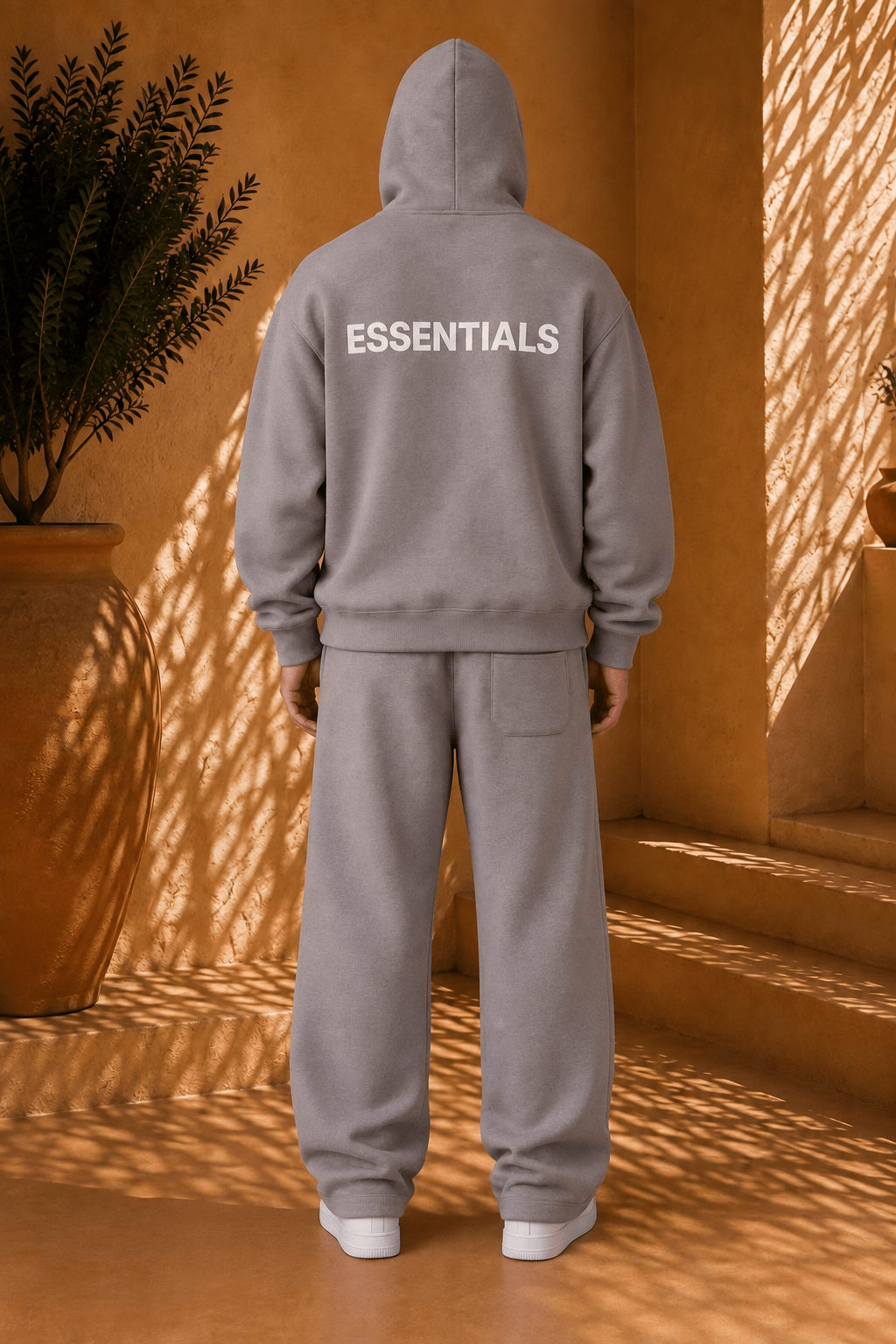 THE ESSENTIALS BAGGY HOODED - Vibes Fashion