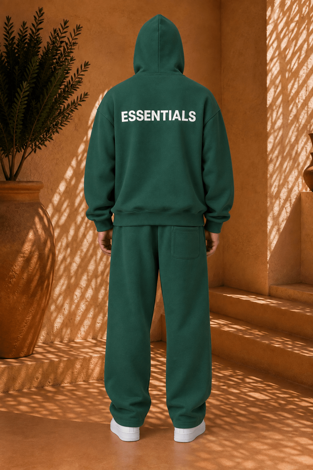 THE ESSENTIALS BAGGY HOODED - Vibes Fashion