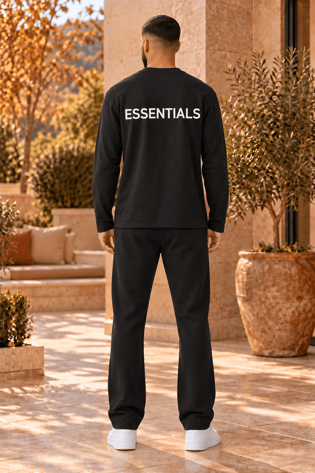 THE ESSENTIALS LONGSLEEVE SET - Vibes Fashion