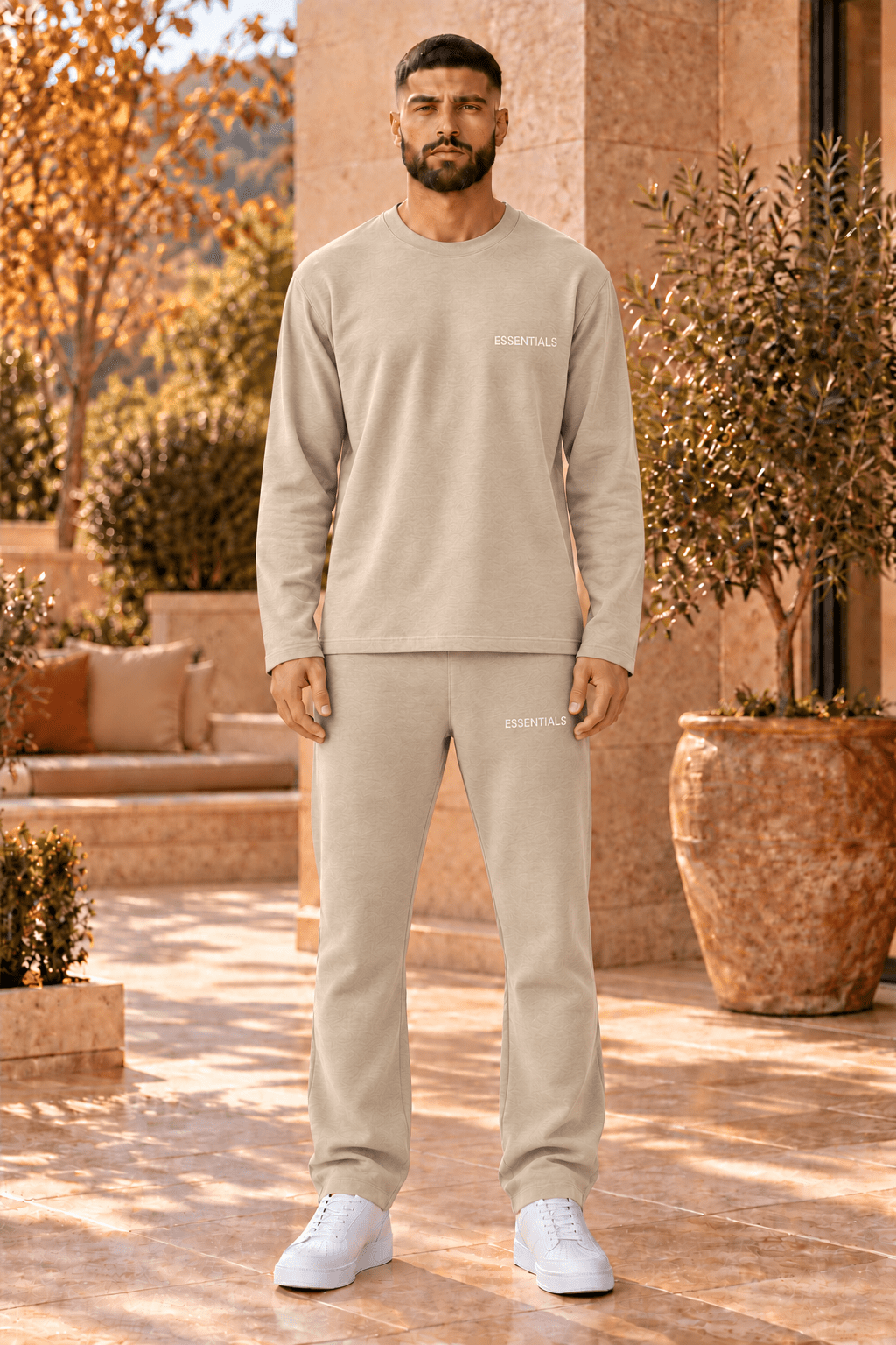 THE ESSENTIALS LONGSLEEVE SET - Vibes Fashion