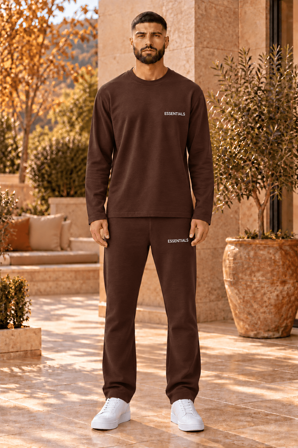 THE ESSENTIALS LONGSLEEVE SET - Vibes Fashion
