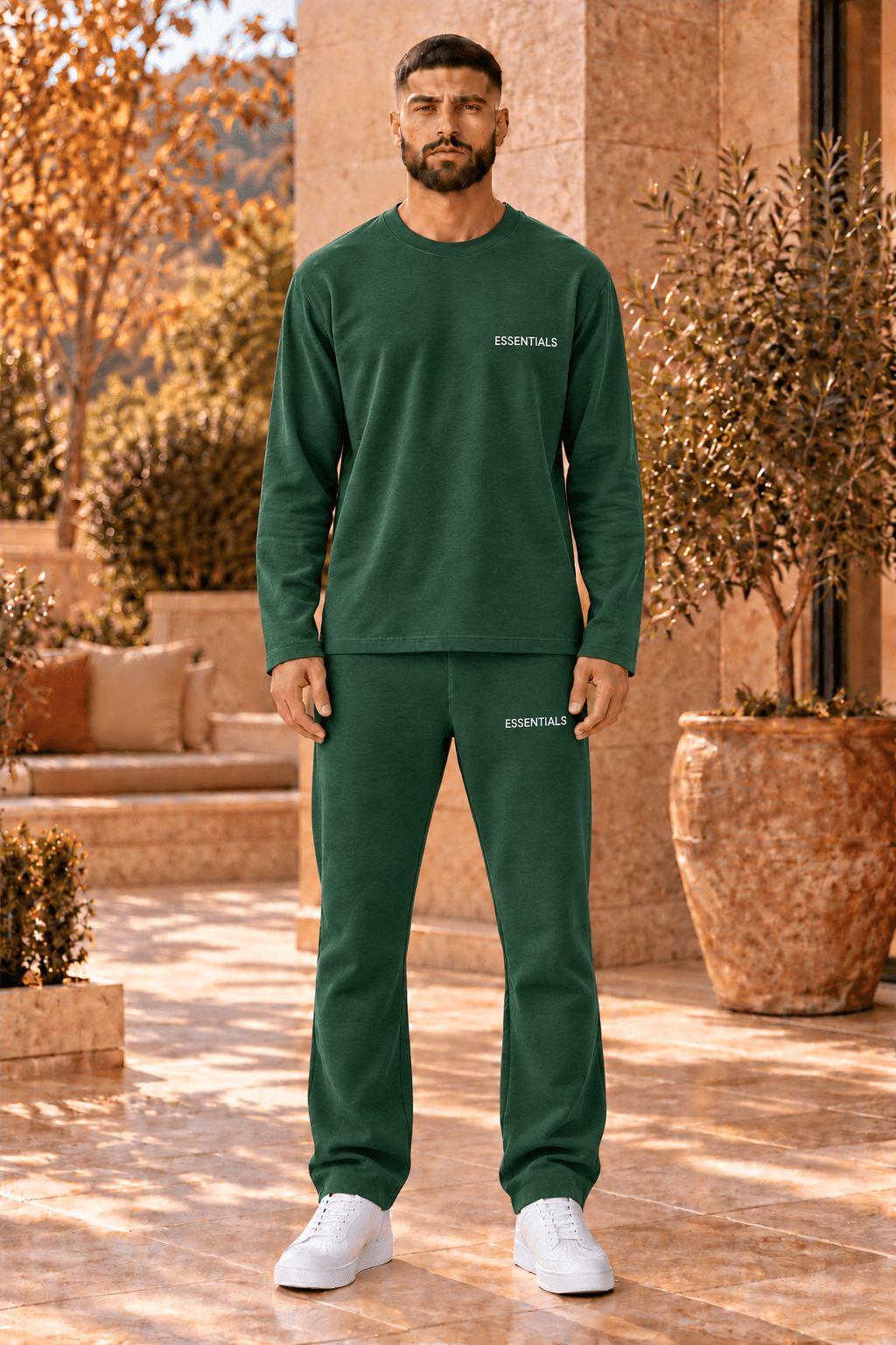 THE ESSENTIALS LONGSLEEVE SET - Vibes Fashion
