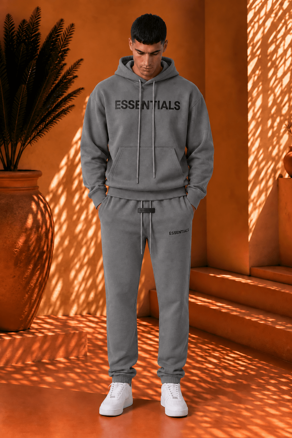 THE ESSENTIALS SLIM-FIT SET - Vibes Fashion