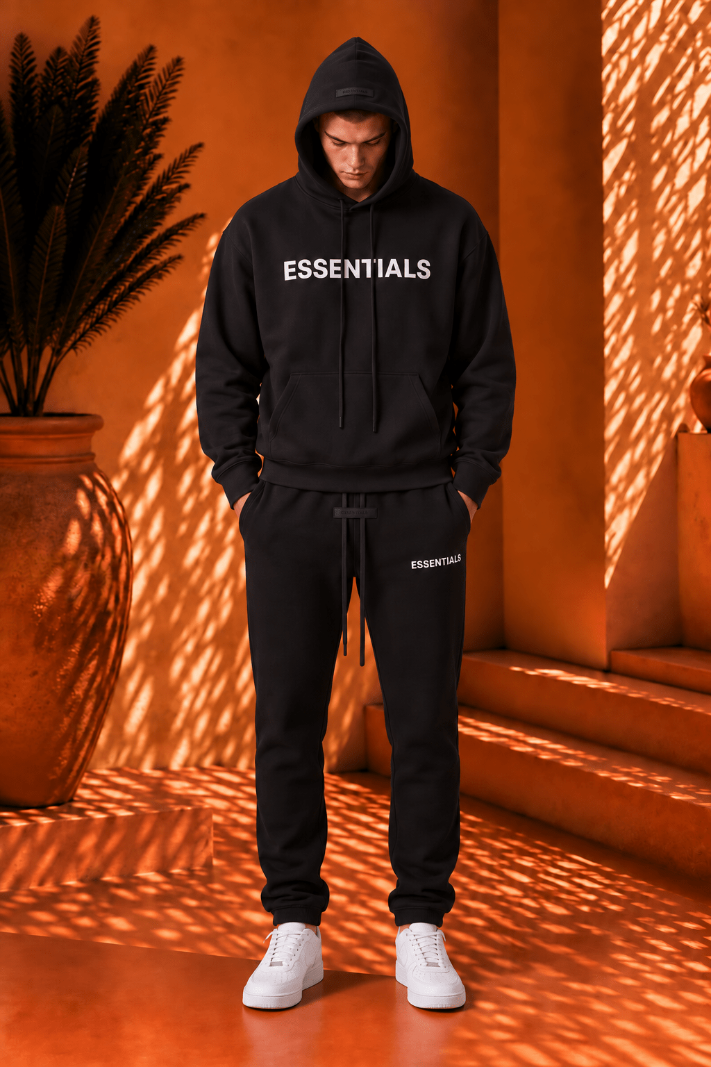 THE ESSENTIALS SLIM-FIT SET - Vibes Fashion