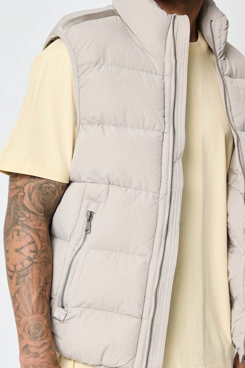 THE FINLAY ZIPPED BODYWARMER - Vibes Fashion