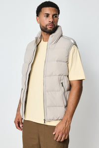 THE FINLAY ZIPPED BODYWARMER - Vibes Fashion