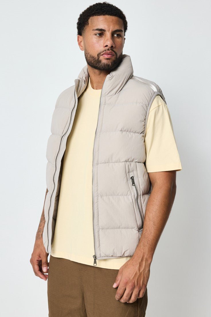 THE FINLAY ZIPPED BODYWARMER - Vibes Fashion