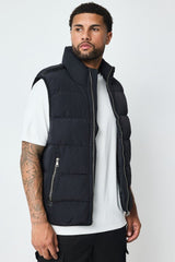 THE FINLAY ZIPPED BODYWARMER - Vibes Fashion