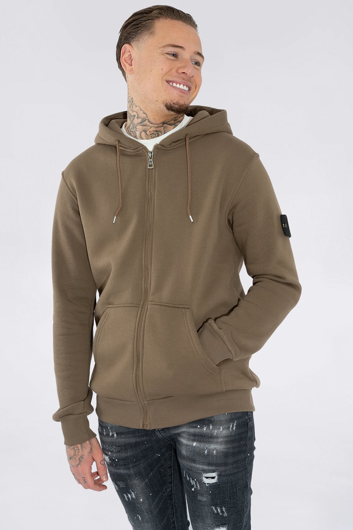 THE HAMILTON FULL ZIP HOODIE - Vibes Fashion