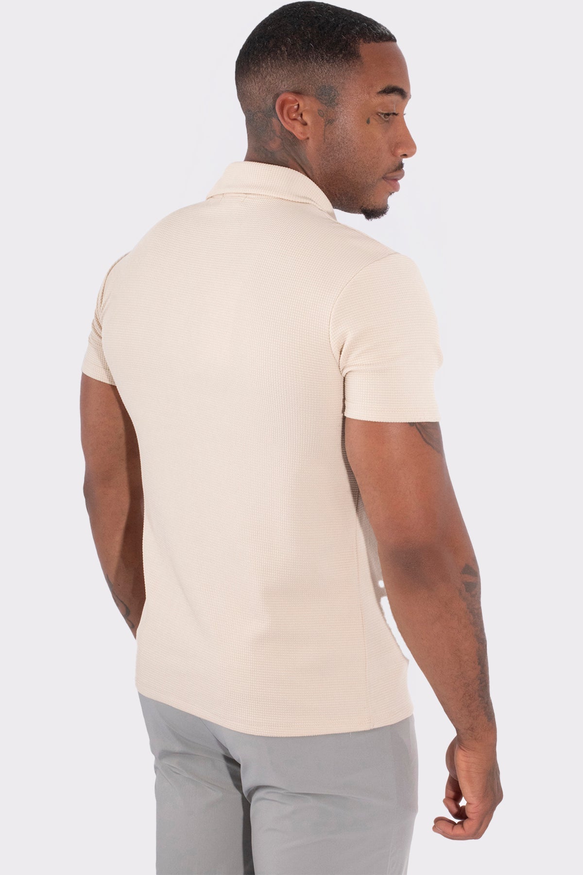 THE HOUSTON V NECK POLO - Vibes Fashion