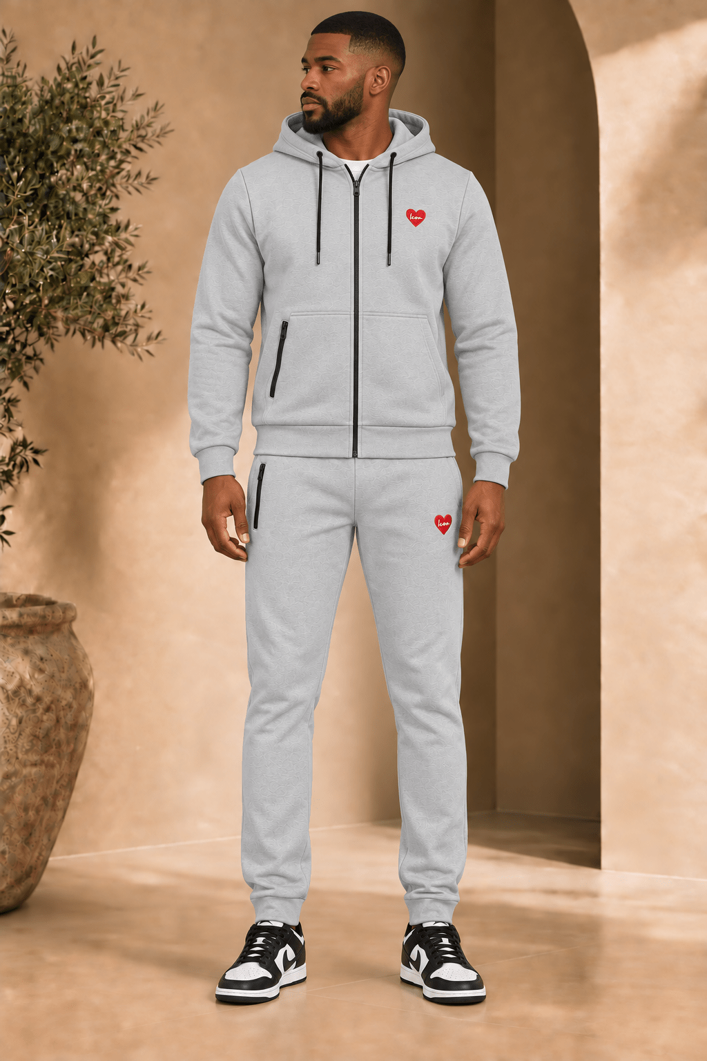 THE ICON HEART COMBISET - Vibes Fashion