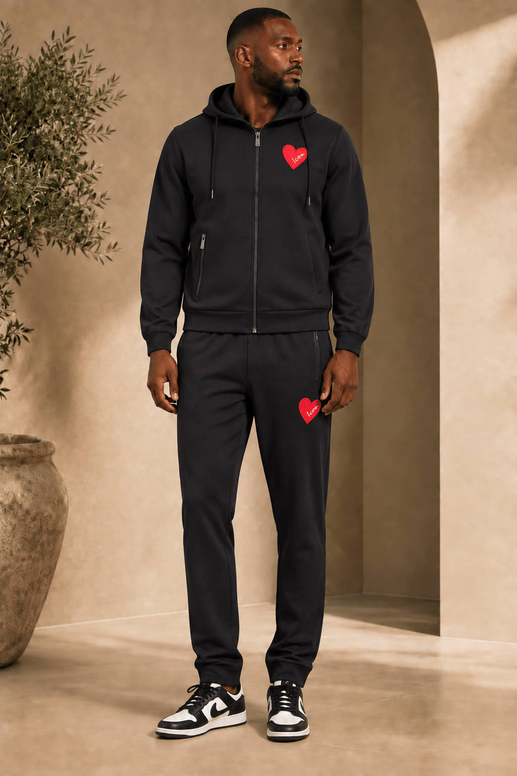 THE ICON HEART COMBISET - Vibes Fashion