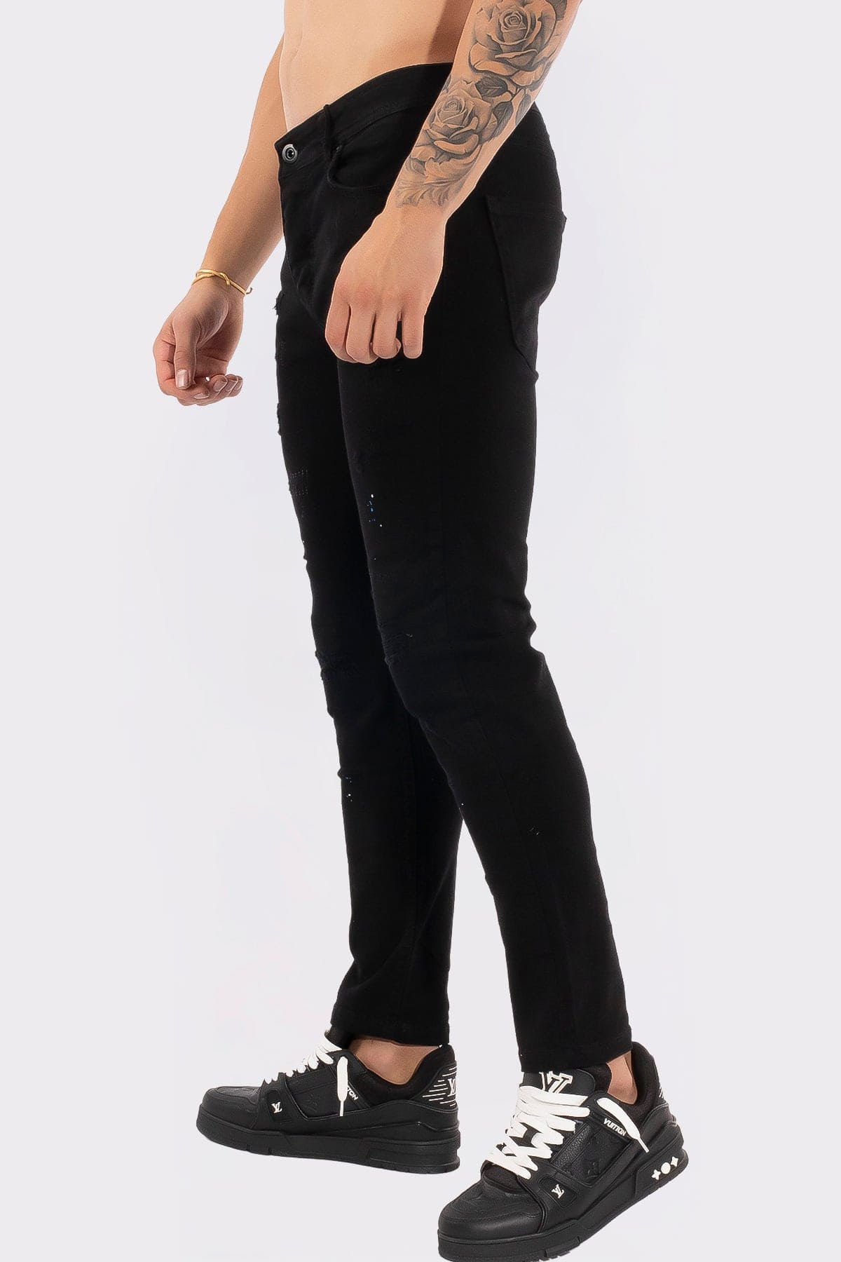 THE ICON SLIMFIT STRECH JEANS - Vibes Fashion