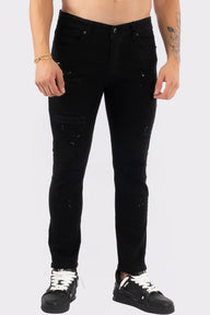 THE ICON SLIMFIT STRECH JEANS - Vibes Fashion