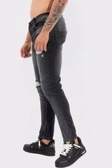 THE ICON SLIMFIT STRECH JEANS - Vibes Fashion