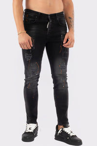 THE ICON SLIMFIT STRECH JEANS - Vibes Fashion