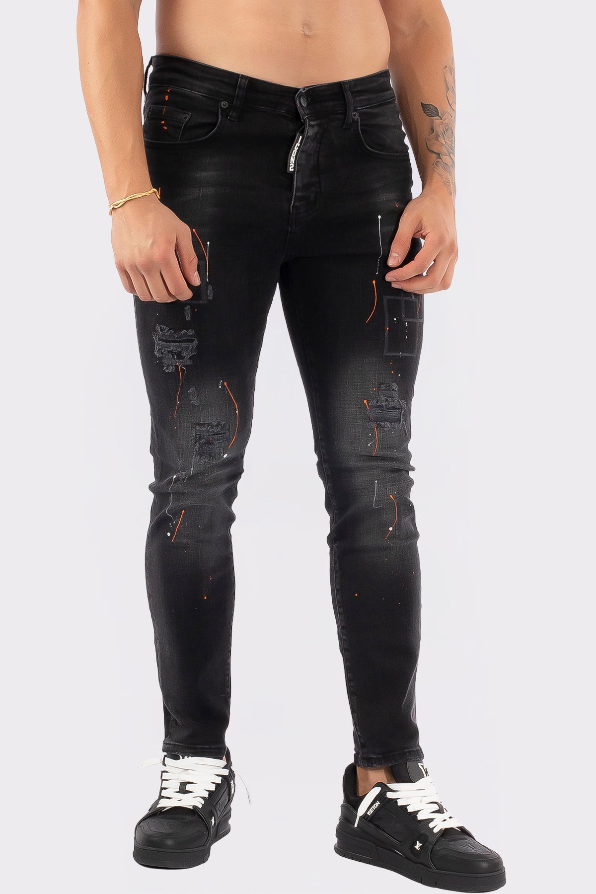THE ICON SLIMFIT STRECH JEANS - Vibes Fashion