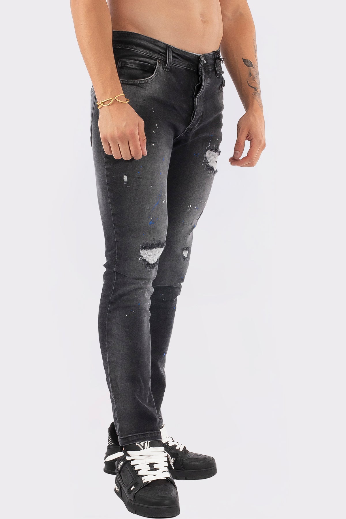 THE ICON SLIMFIT STRECH JEANS - Vibes Fashion
